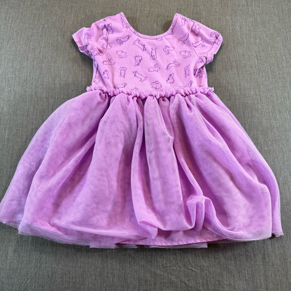 Girl Clothing Size 4T - 5T  Dresses Lot/ Bundle Of 4 Long Sleeve Blue Princess - Picture 11 of 14